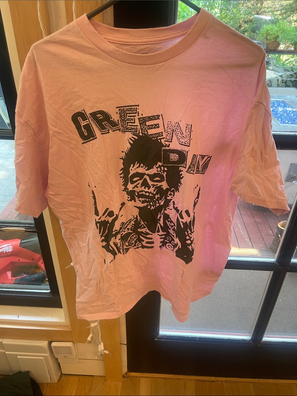 Green Day Graphic Tee - Pink